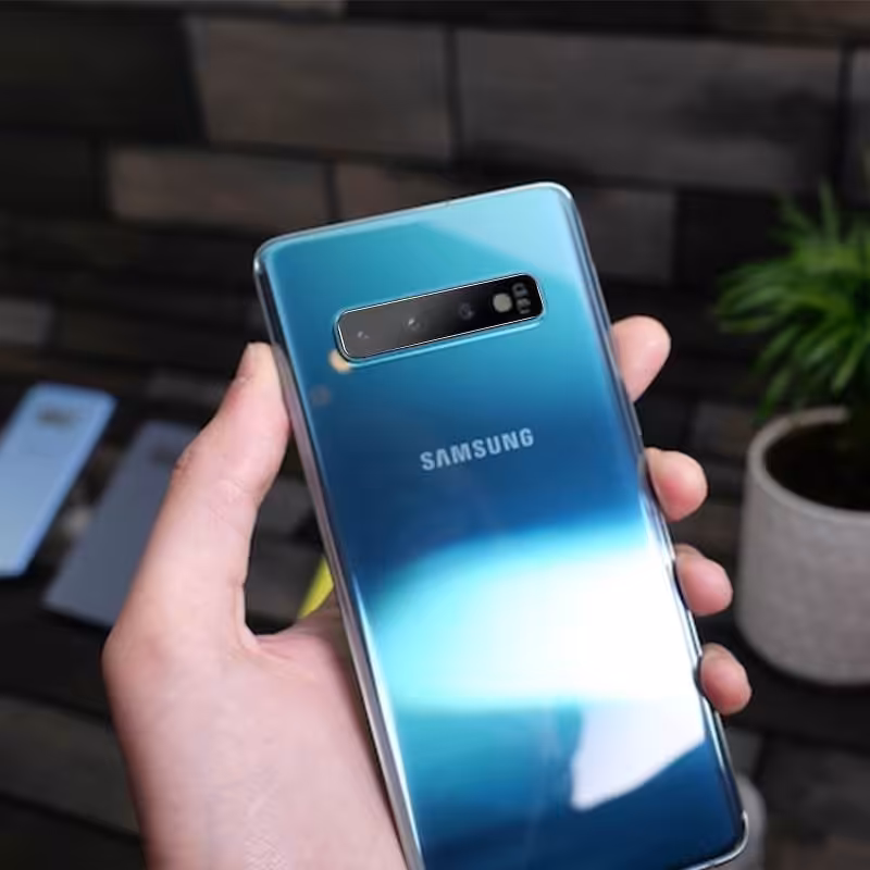 محافظ لنز دوربین از نوع شیشه ای مناسب برای گوشی موبایل Samsung Galaxy S10 - S10 Plus

