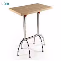 میز مستطیل پایه فلزی تاشو جهانتاب مدل 1034F کد 4241