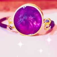 دستبند رزیتی طرح کهکشان