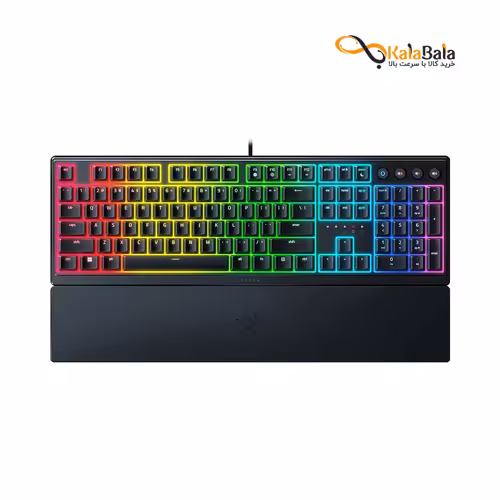 خرید و قیمتکیبورد گیمینگ با‌ سیم ریزر مدل ORNATA V3