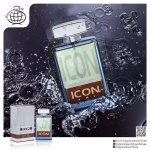 ادکلن ICON POUR HOMME فرگرانس FRAGRANCE WORLD رایحه کارولینا هررا vip