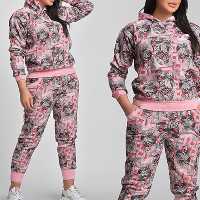 سویشرت و شلوار با طرح اشکال هندسی زیبا و جذاب