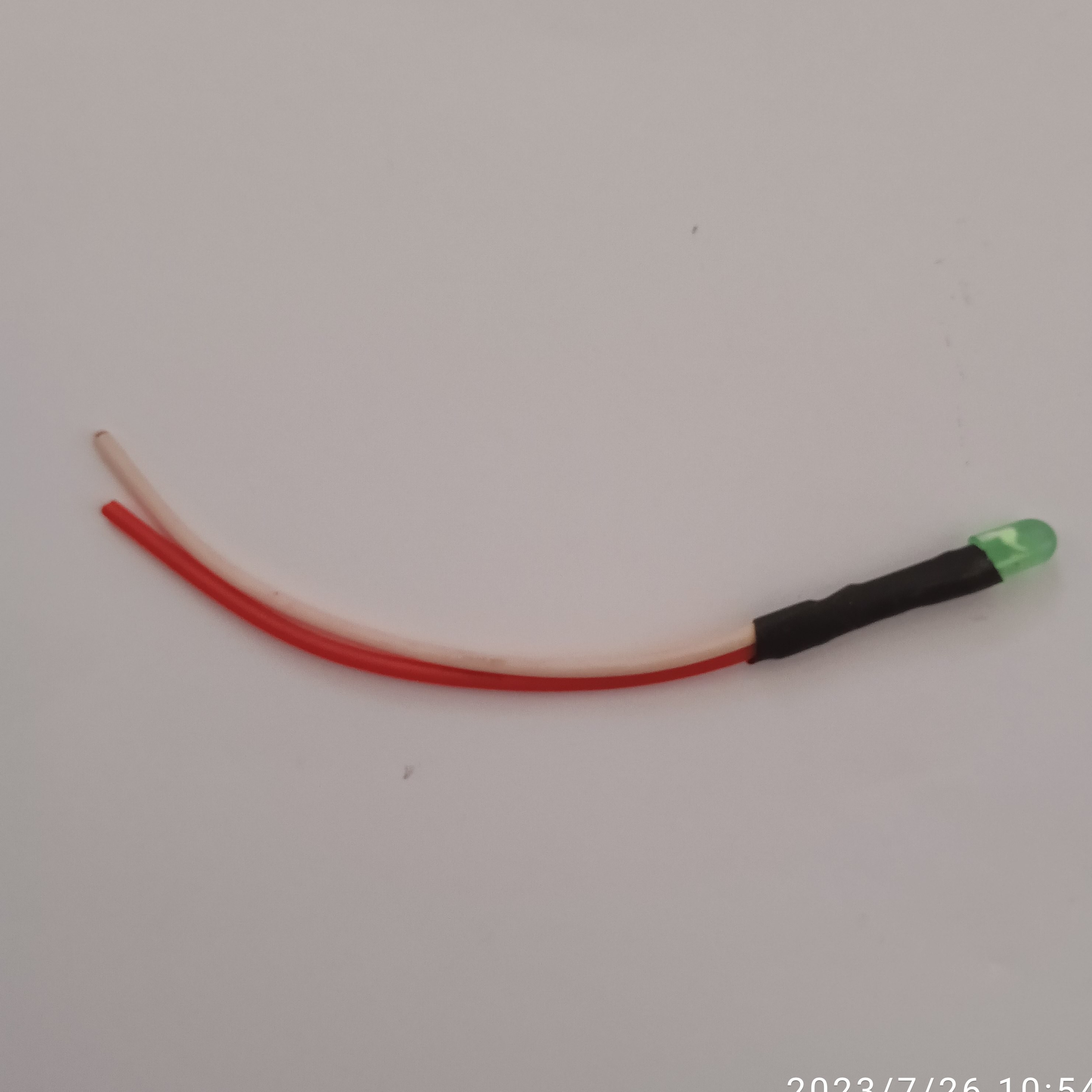 ال ای دی 12ولت. با نور سبز. درجه1. بسته 6 عددی