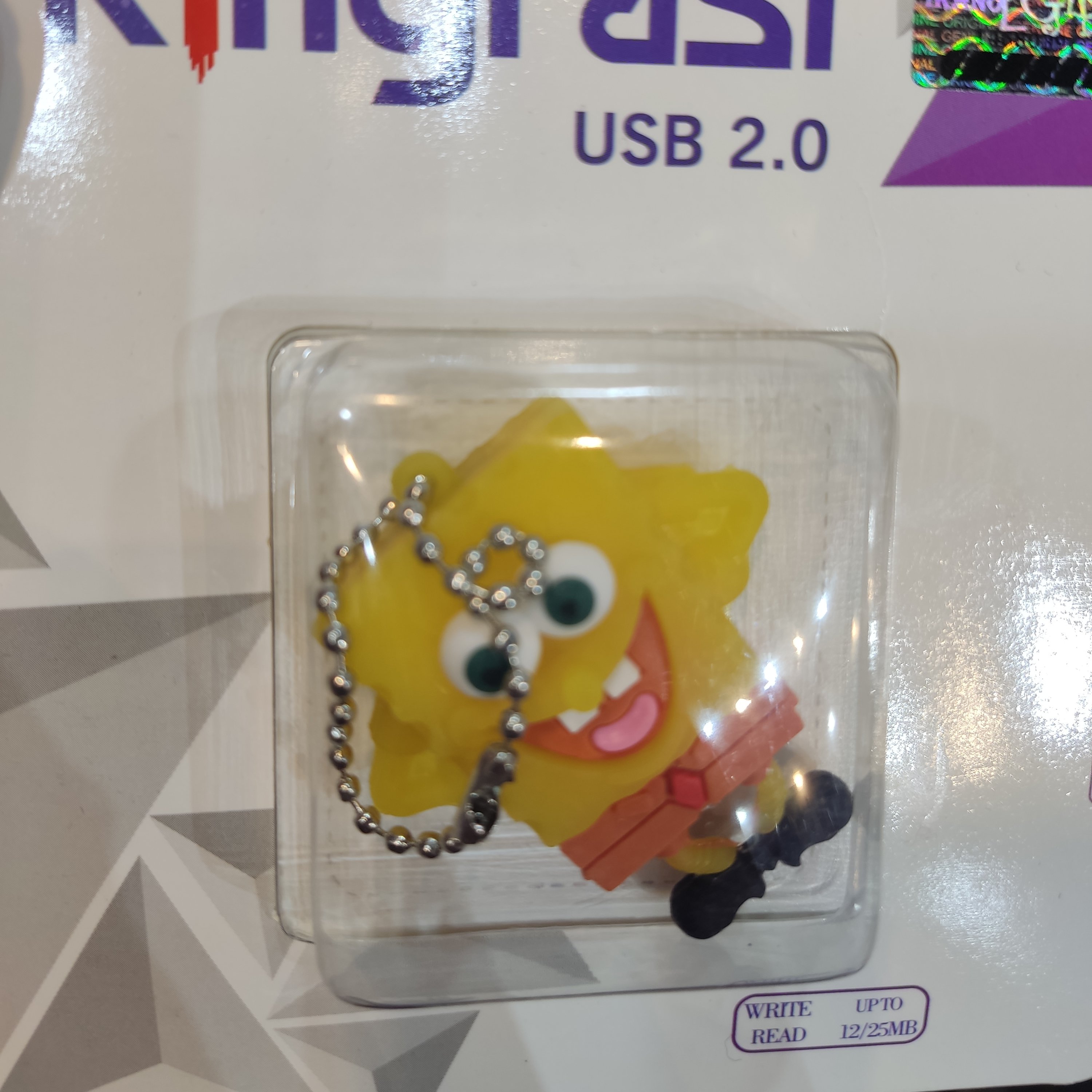 فلش عروسکی 32گیگ طرح باب اسفنجی  