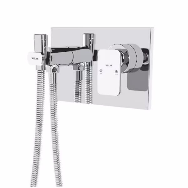 شیر توالت توکار کلار مدل نیو فلت