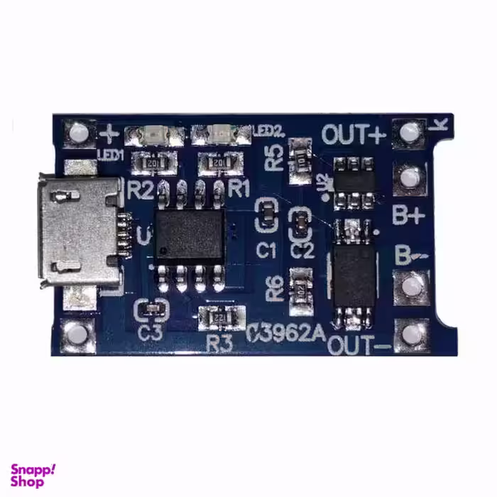 ماژول شارژر باتری مدل TP- 4056 Micro USB