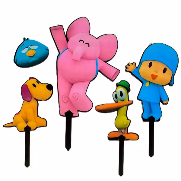 ابزار تزیین کیک به گز مدل پوکویو مجموعه 5 عددی