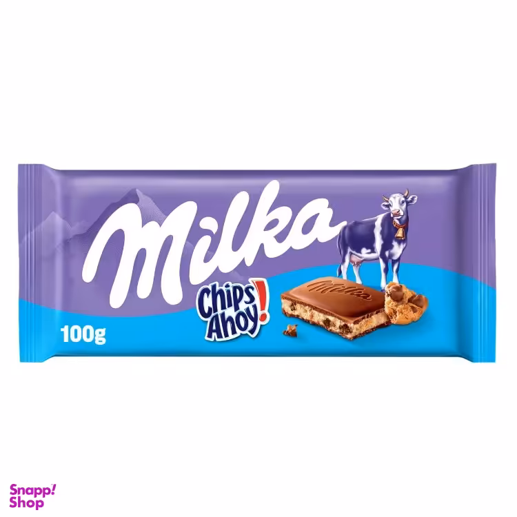 شکلات تخته ای کوکی میلکا وزن 100 گرم