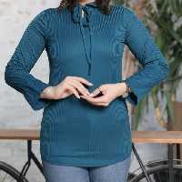 شومیز  زنانه کادنزا  یقه بندی(هزینه ارسال 15000 تومان)