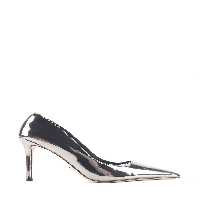 کفش پاشنه کلاسیک خاکستری زنانه 4PR Nine West