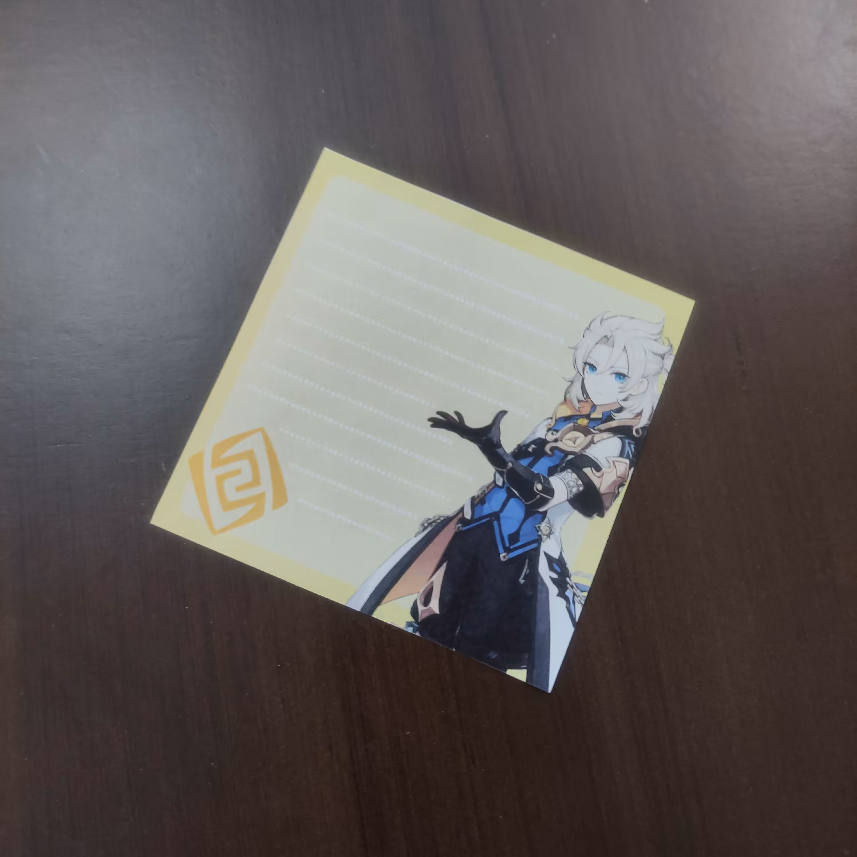 پک نوت پد انیمه طرح آلبدو