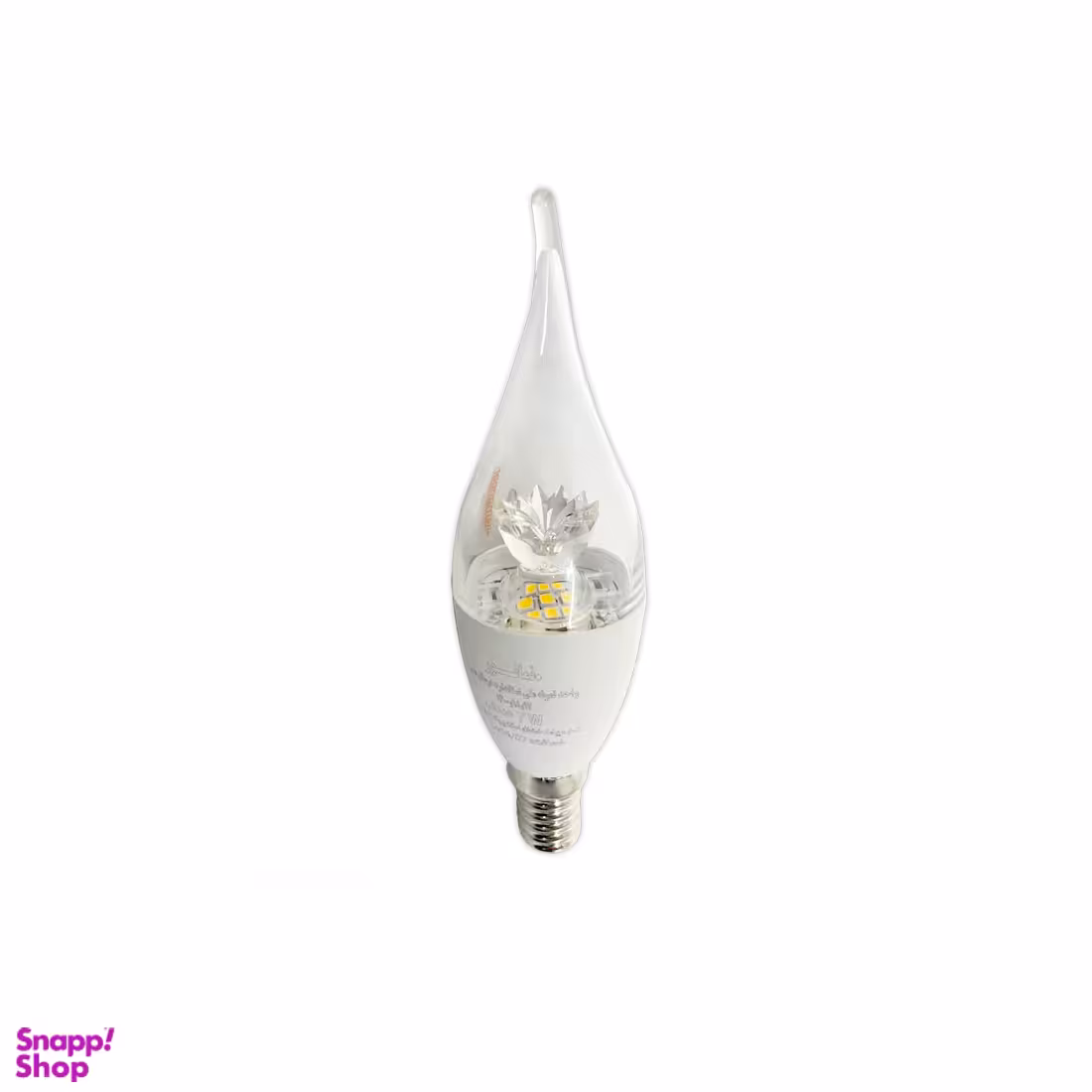 لامپ ال ای دی 7 وات نمانور مدل کریستالی پایه E14