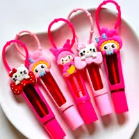 تینت لب کیتی کرومی ملودی فانتزی کیوت دخترانه پینترستی دارای آویز کیف جاکلیدی جاسویچی مناسب کادو هدیه 