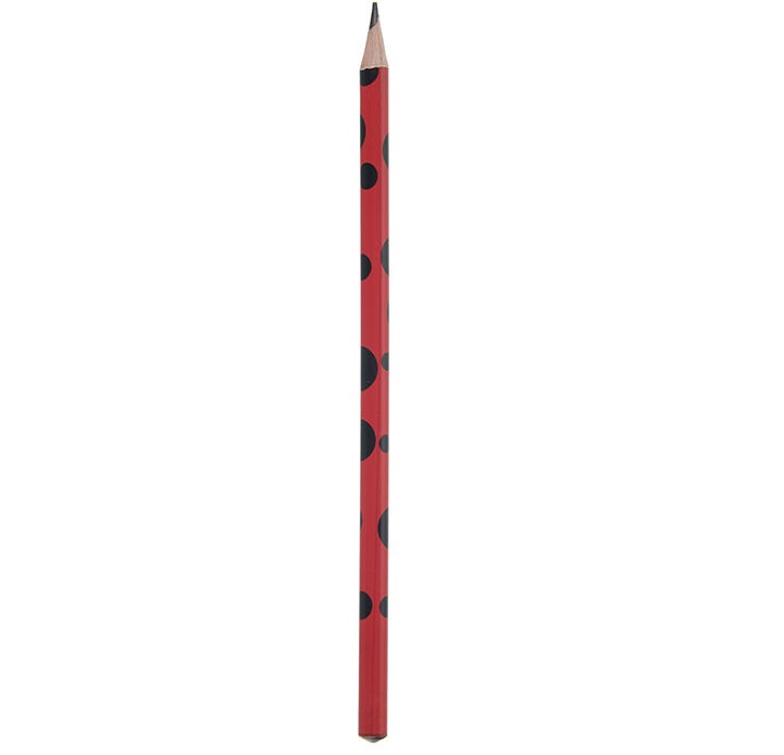 مداد مشکی پنتر مدل Ladybird بسته 12 عددی