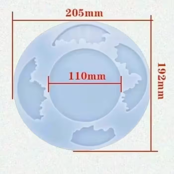 قالب زیر لیوانی طرح چوب و رزین