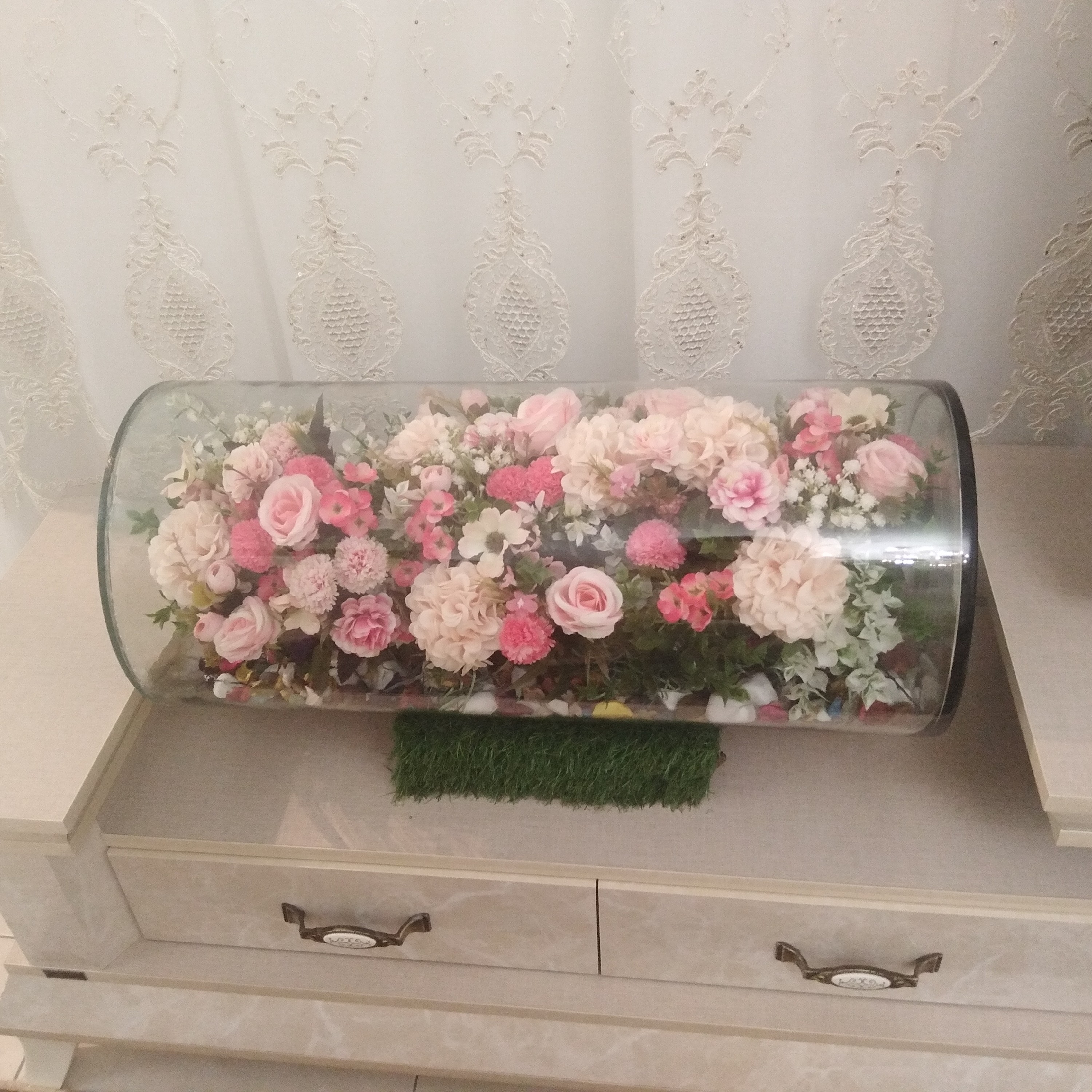 باغ شیشه ای مصنوعی - مدل استوانه سایز بزرگ