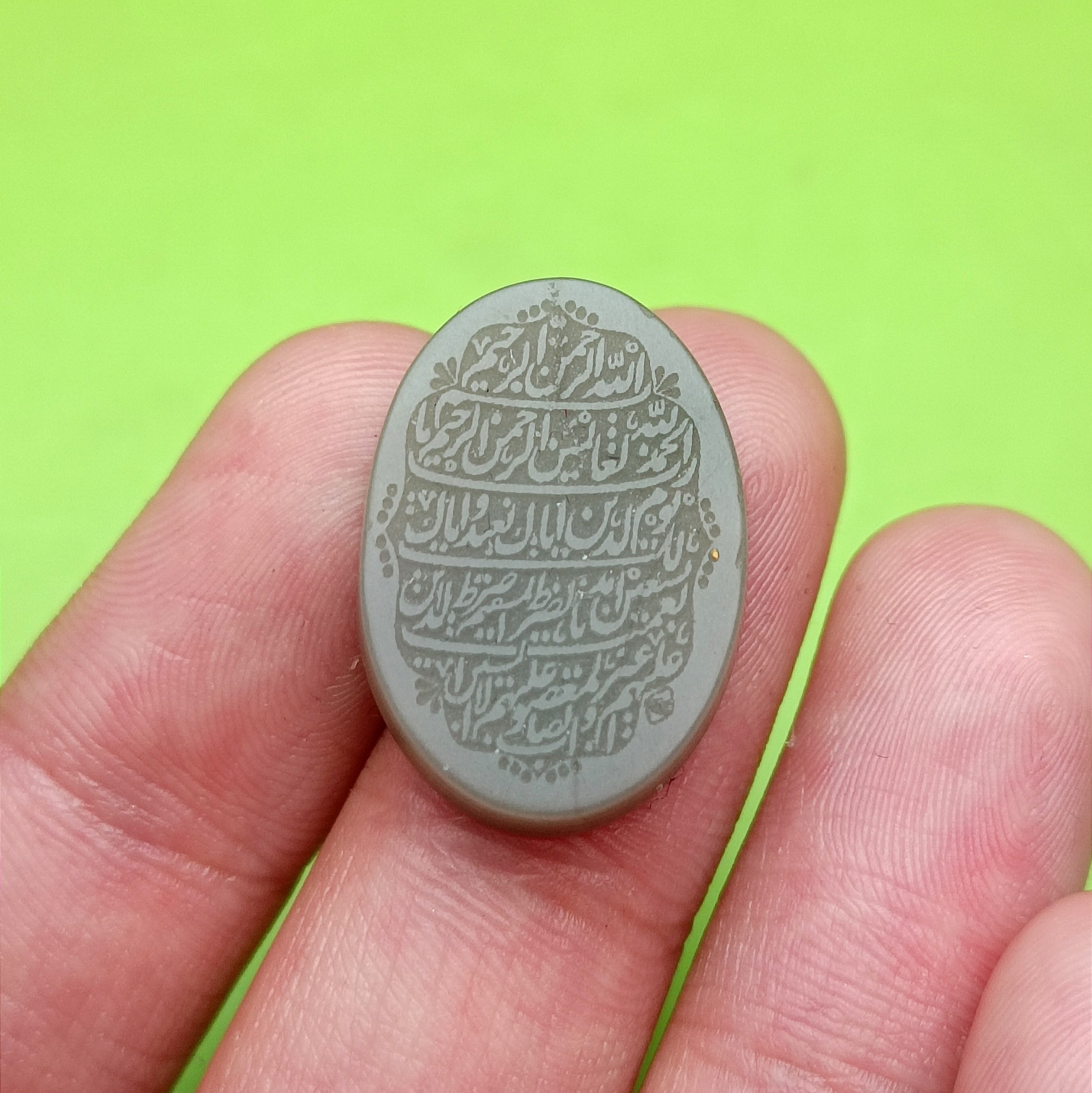 نگین یشم طبیعی کد14