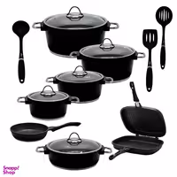 سرویس پخت و پز 16 پارچه یونیک طرح مونیخ کد 7646