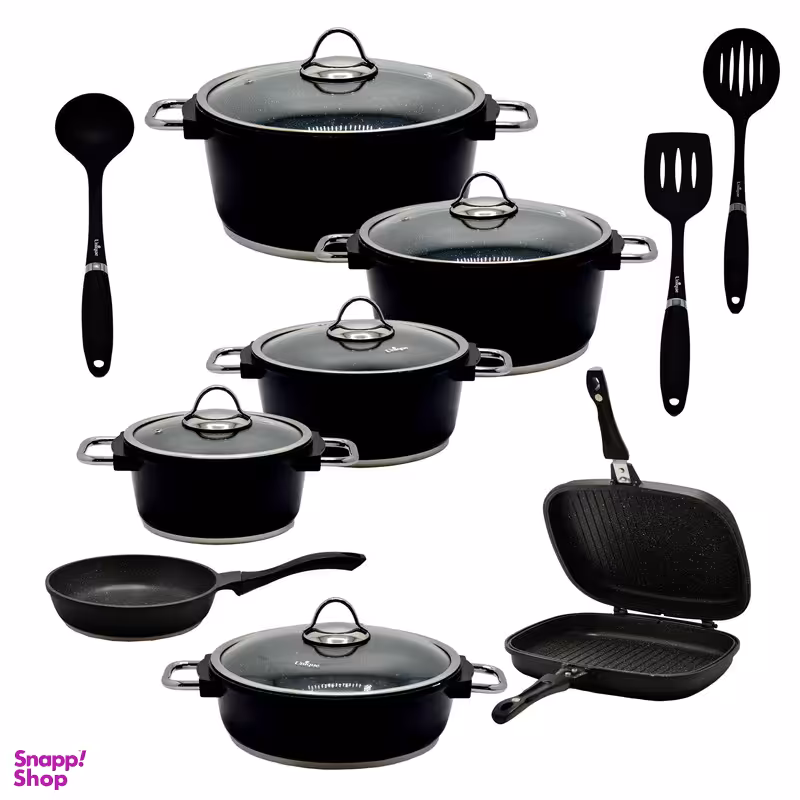 سرویس پخت و پز 16 پارچه یونیک طرح مونیخ کد 7646