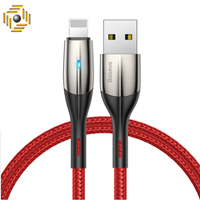 کابل تبدیل USB به لایتنینگ باسئوس مدل HORIZONTAL-CALSP-B01 طول 1 متر