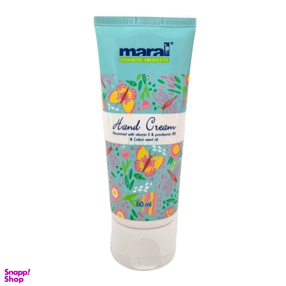 کرم آبرسان و نرم کننده مارال (Maral) حاوی روغن بذر کتان حجم 60 میلی لیتر
