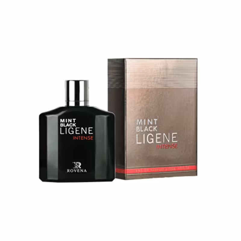 عطر ادکلن روونا مینت بلک لیجند اینتنس ROVENA mint black LEGENE INTENSE