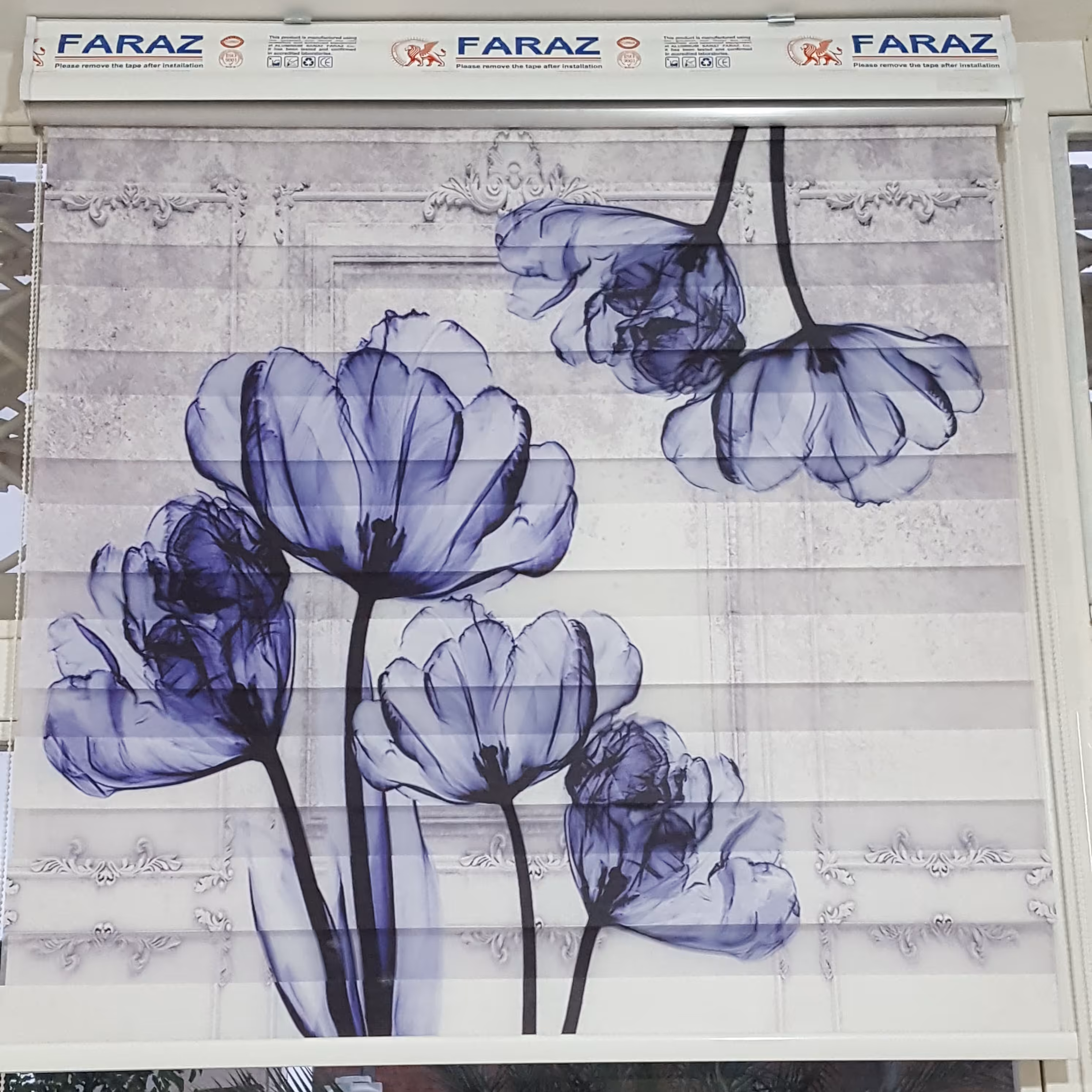 پرده زبرا سه بعدی  جذاب با کیفیت عالی و قیمت مناسب مناسب انواع پنجره بخصوص محیط های اداری   آشپزخانه  پذیرایی و حال 