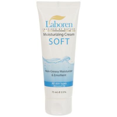کرم مرطوب کننده لابورن مدل Soft حجم 75 میلی لیتر