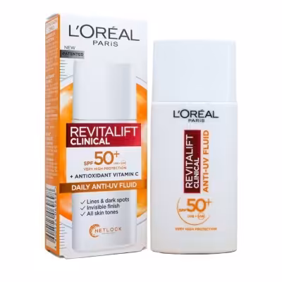 ضد آفتاب فلوئیدی رویتالیفت لورال  SPF50 حجم 50 میلی لیتر