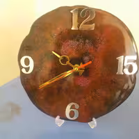 ساعت رزینی با طرح دلخواه...  امکان استفاده از عکس دلخواه در ساعت.. هدیه زیبا... 