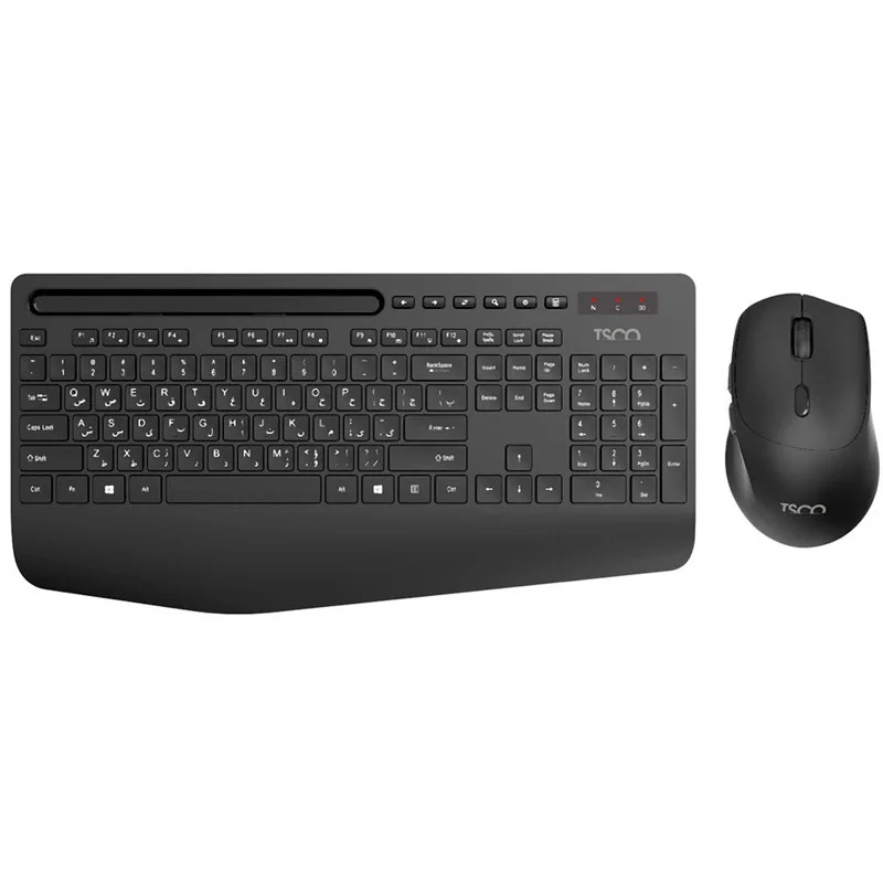 کیبورد و موس بی سیم تسکو مدل TKM 7025W