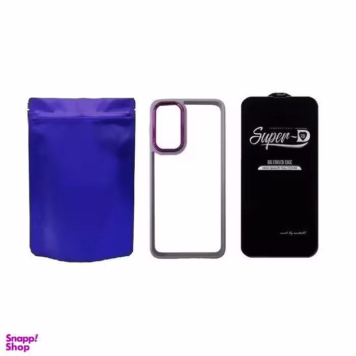 کاور موبایل مدل M-B New Skin مناسب سامسونگ Galaxy A54 به همراه محافظ صفحه نمایش SuperD