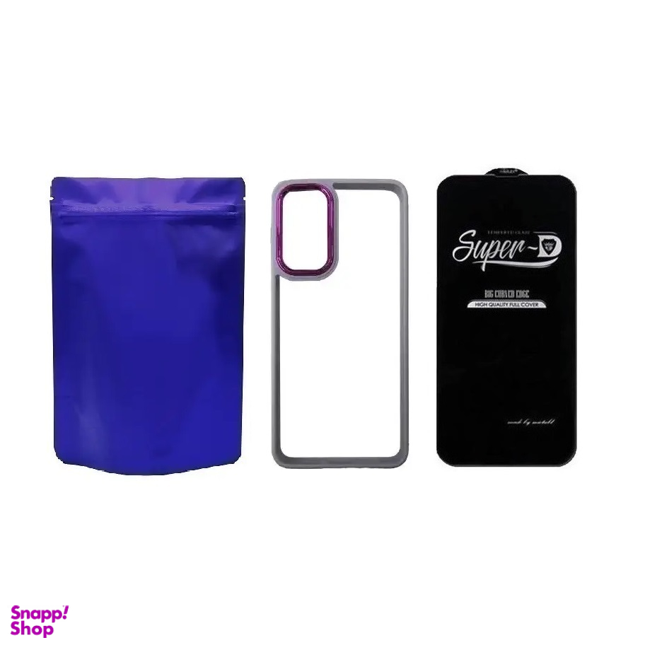 کاور موبایل مدل M-B New Skin مناسب سامسونگ Galaxy A54 به همراه محافظ صفحه نمایش SuperD
