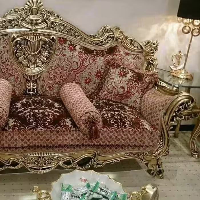 مبل سلطنتی چوبی 