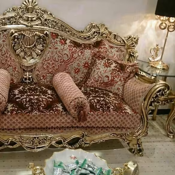 مبل سلطنتی چوبی 