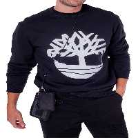 سویشرت سفید مردانه Core Logo خدمه Bb Tb0a2bj8 Timberland