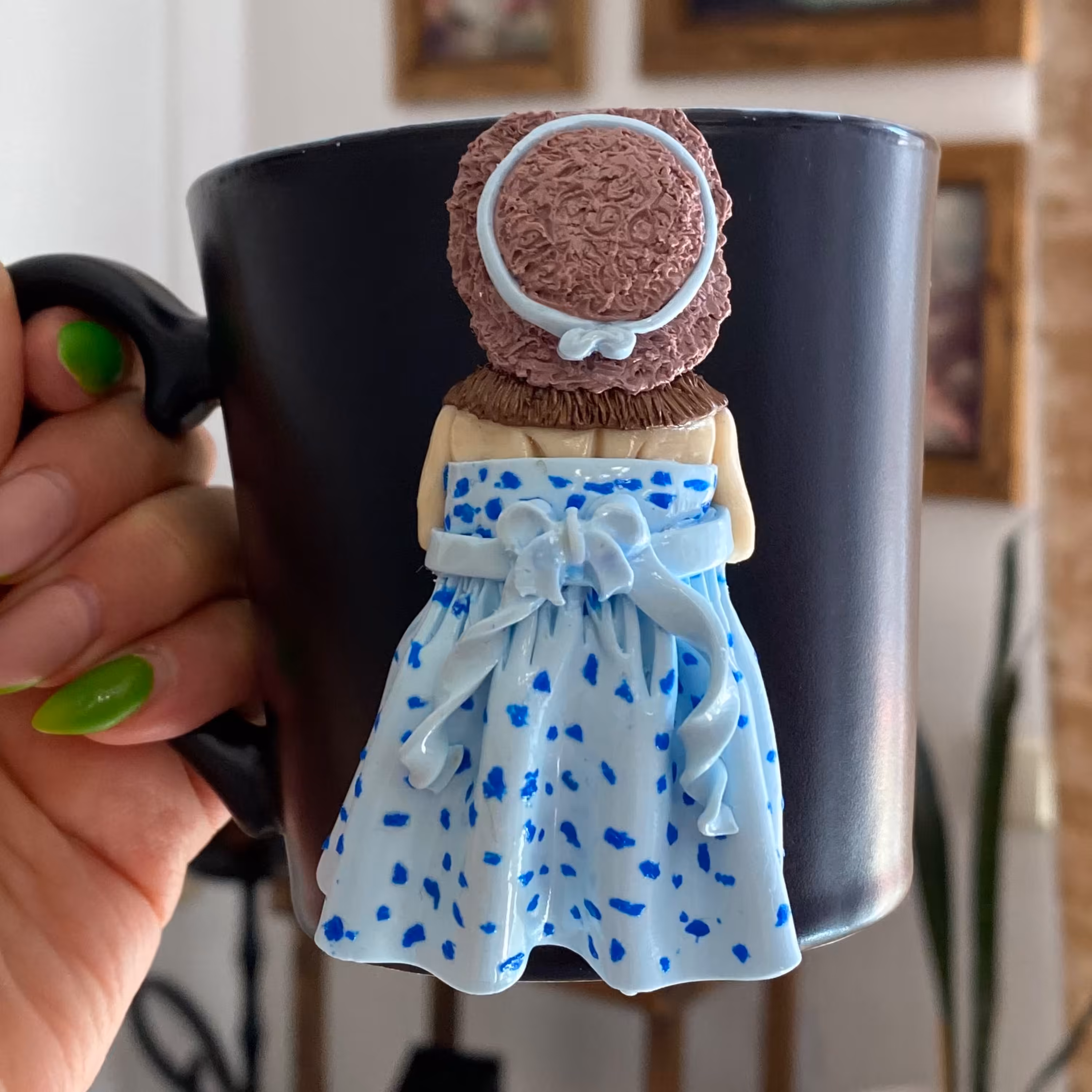 ماگ عروسکی دستساز وارداتی