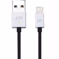 کابل جاست موبایل ALUCABLE LIGHTNING نقره ای 1 متری - Hiapple.ir