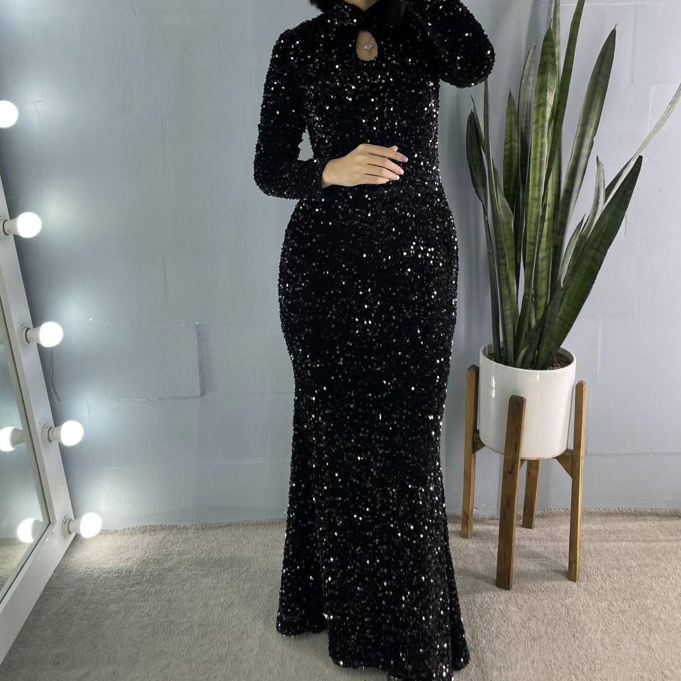 ماکسی مجلسی پولکی سایز بزرگ