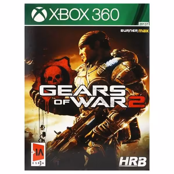 بازی GEARS OF WAR 2 مخصوص XBOX 360