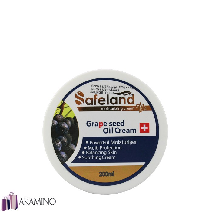 کرم مرطوب کننده سیفلند مدل Grape seed Oil