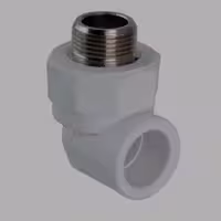 زانو یکسر مغزی فلزی آذین 25