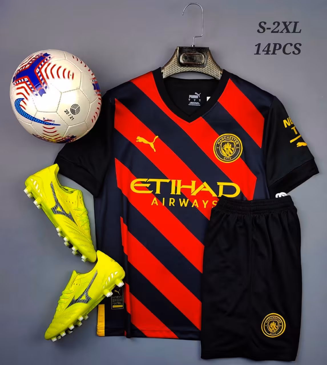 کیت دوم منچسترسیتی (پیراهن شورت) فصل 2022-2023