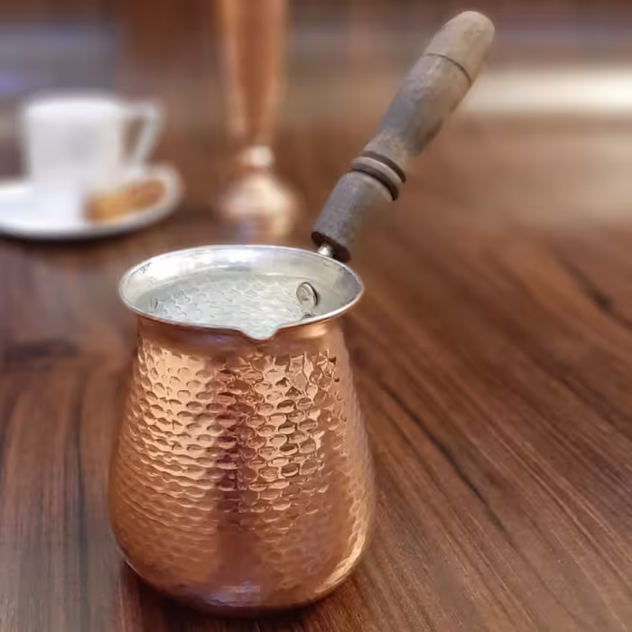 قهوه جوش مسی سایز 2
