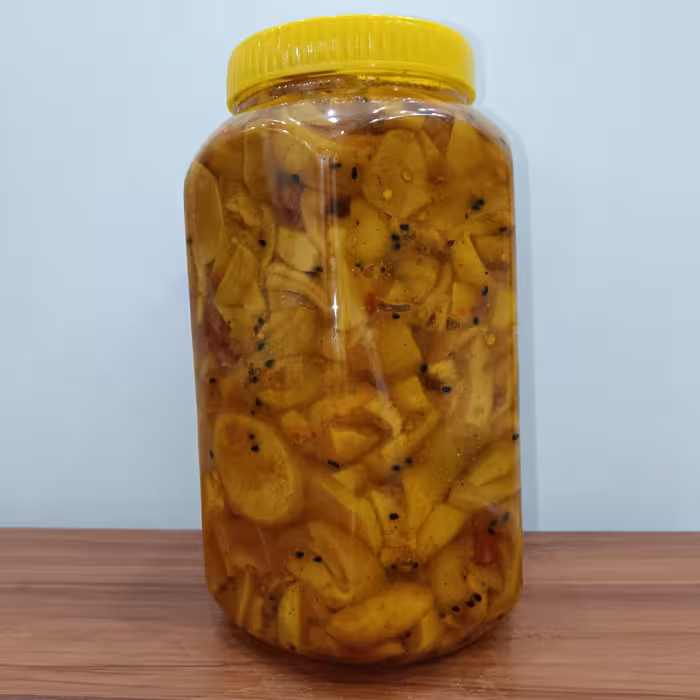 ترشی انبه  یک کیلو گرمی رودان بهشت خانگی با کیفیت عالی و طعمی بی نظیر