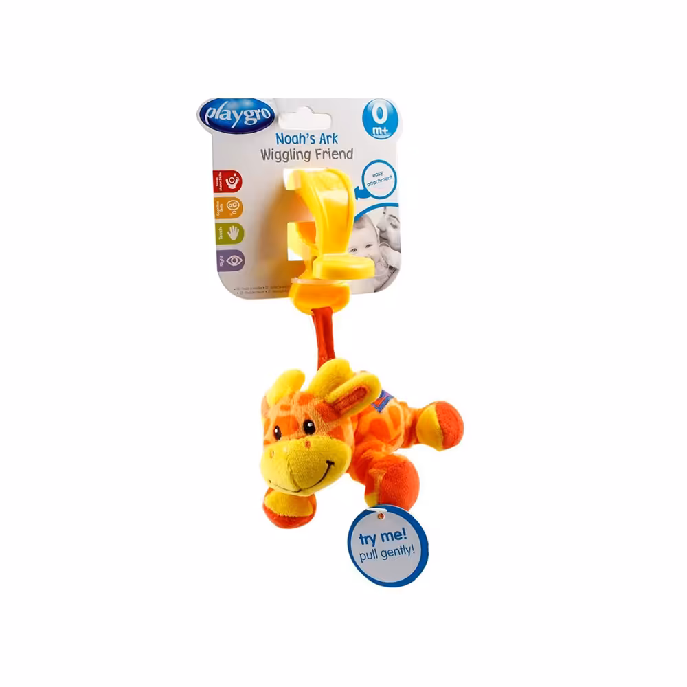 آویز ویبره دار پلی گرو playgro طرح زرافه