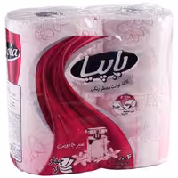 دستمال توالت پاپیا مدل معطر بسته 4 عددی