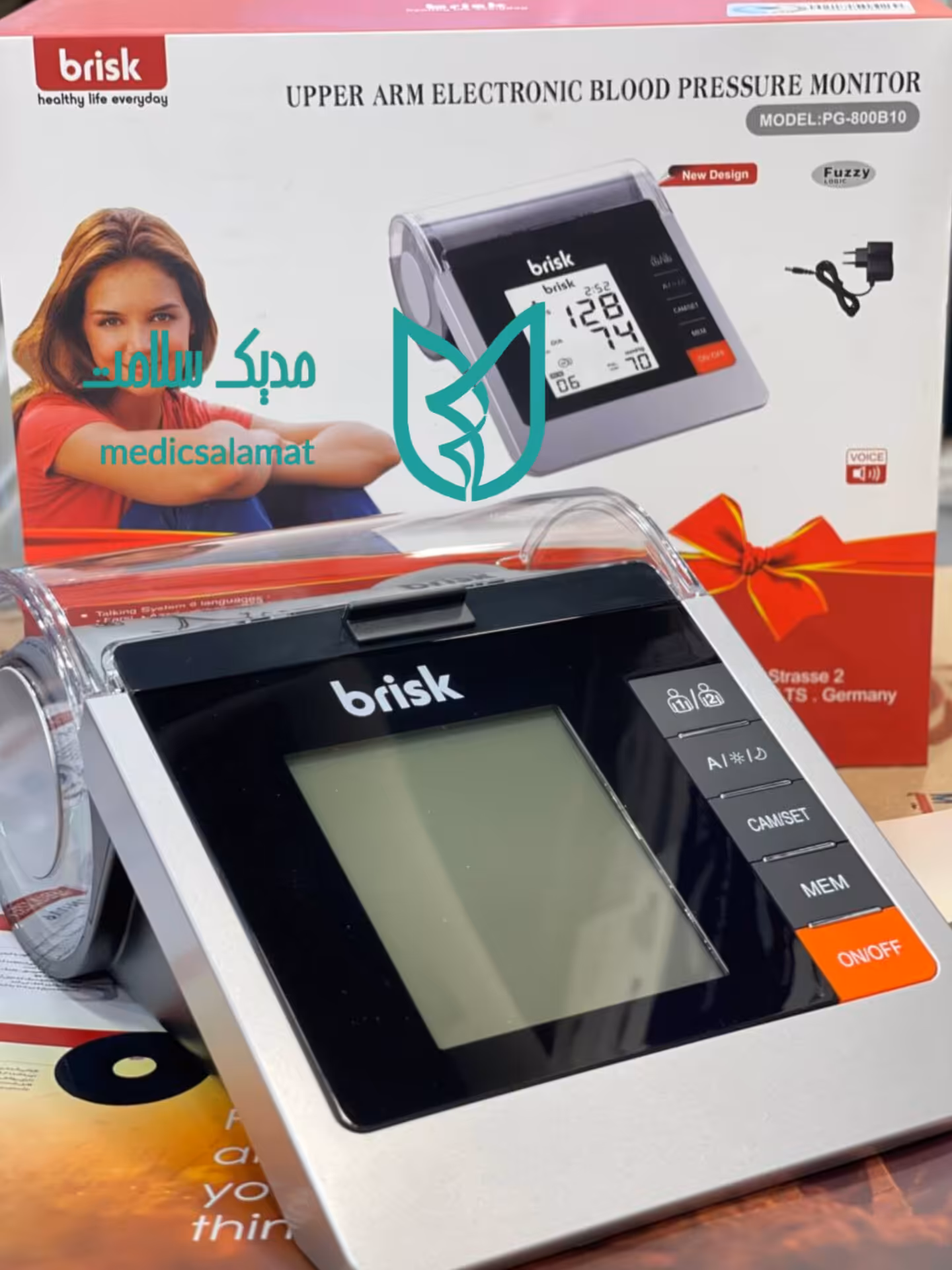 فشار سنج بازویی سخنگو بریسک brisk PG800B10