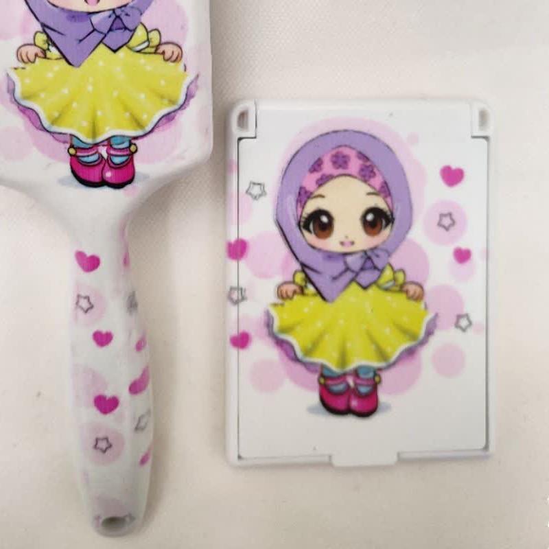 آینه پلاستیکی دخترانه