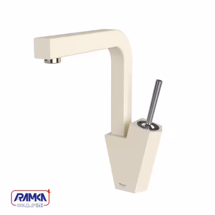 شیر ظرفشویی شودر مدل تیفانی شیری کروم